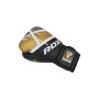 Боксерські рукавички RDX F7 Ego Black Golden 12 унцій (BGR-F7BGL-12oz)