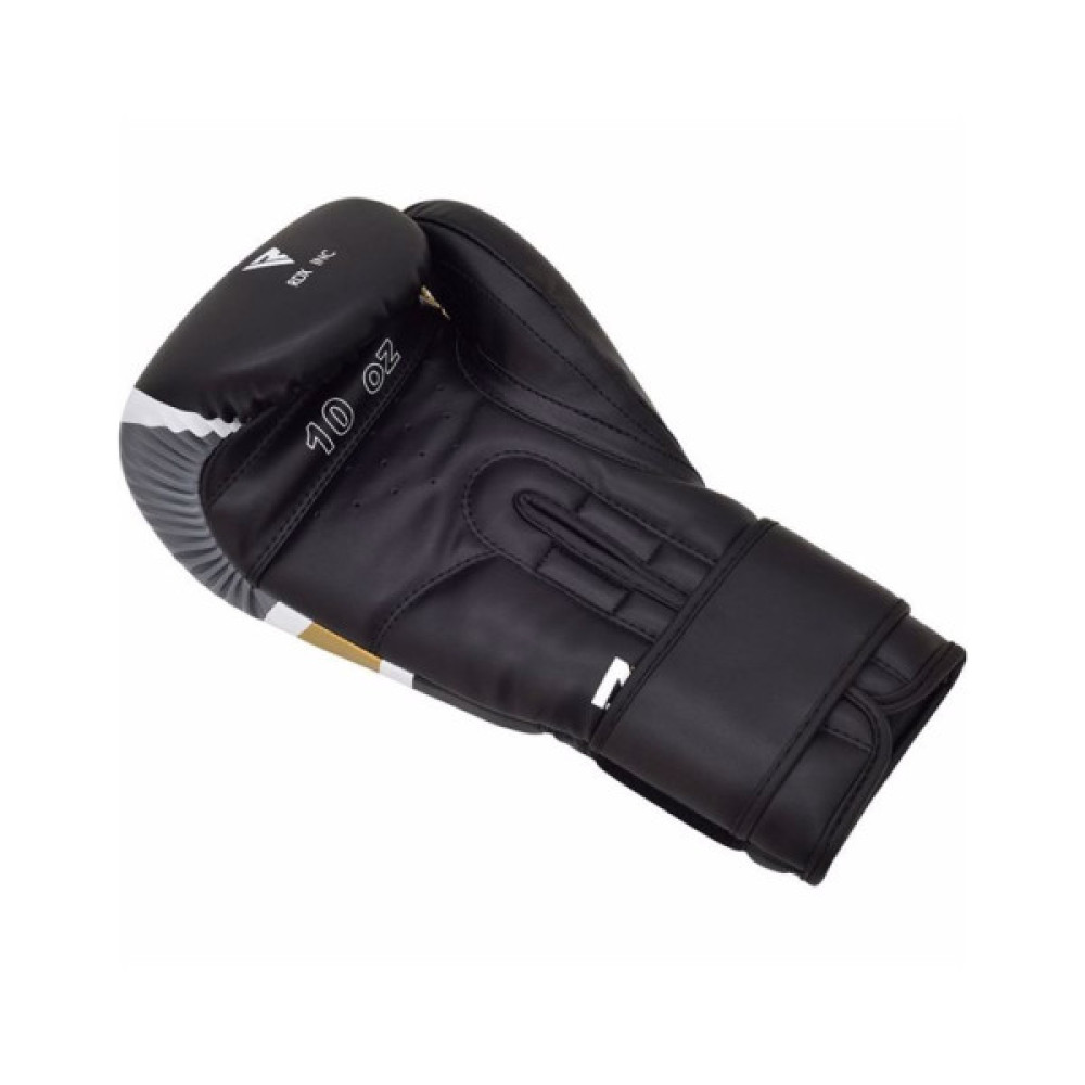 Боксерські рукавички RDX F7 Ego Black Golden 12 унцій (BGR-F7BGL-12oz)