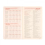 Тижневик Leo planner датований 2025 Monaco 12x20 см рожевий (252506) Тижневик Leo planner датований 2025 Monaco 12x20 см рожевий (252506)