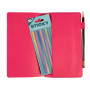 Тижневик Leo planner датований 2025 Monaco 12x20 см рожевий (252506) Тижневик Leo planner датований 2025 Monaco 12x20 см рожевий (252506)