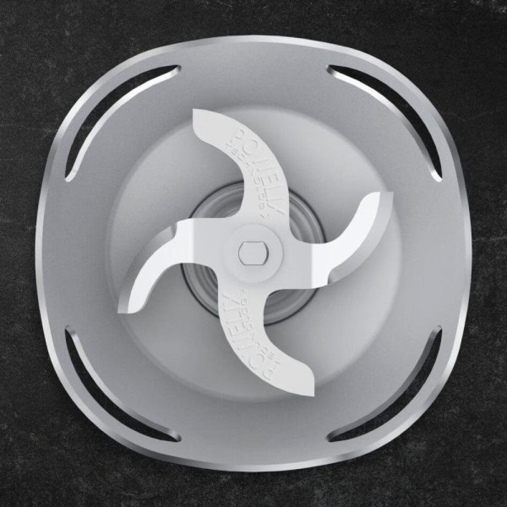 Блендер Tefal заглибний Quickchef 1000Вт, 3в1, чаша-800мл, чопер-500мл, турборежим, чорно-бронзовий