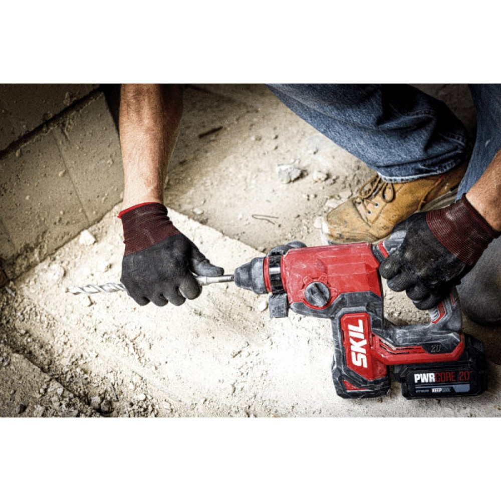 Перфоратор акумуляторний SKIL 3851 CA XP SDS-plus 20В 2.2Дж 4 режими 2кг без АКБ та ЗП