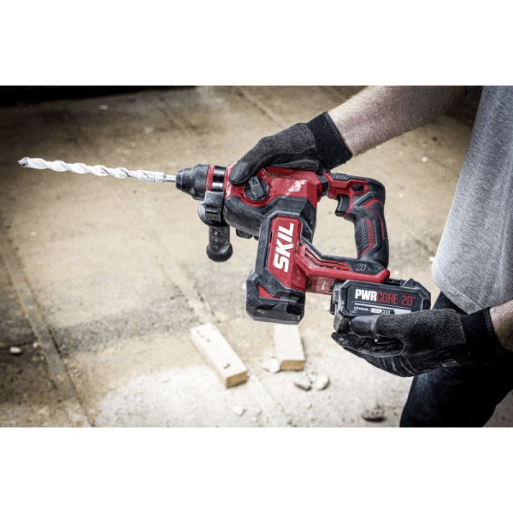 Перфоратор акумуляторний SKIL 3851 CA XP SDS-plus 20В 2.2Дж 4 режими 2кг без АКБ та ЗП