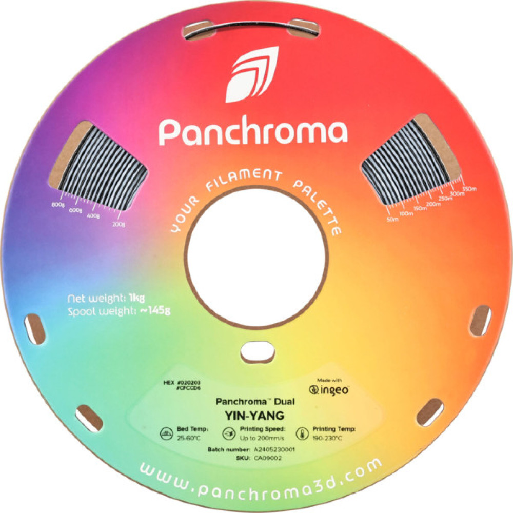 Пластик для 3D-принтера Polymaker PLA PANCHROMA DUAL 1,75mm 1kg YIN-YANG (CA09002)