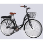 Електровелосипед Dorozhnik 26" eAQUAMARINE BH рама-17" 36B 13А*г 500Вт 2026 чорний (ELB-D-26-296)