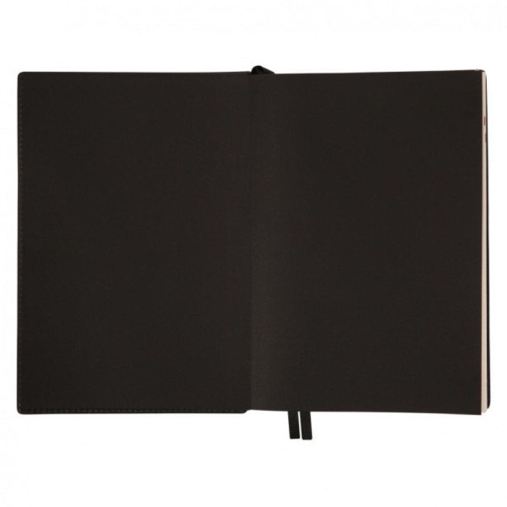 Тижневик Leo planner А5 датований 2026 "Credo", інтегральний, чорний, 368 сторінок (252647)