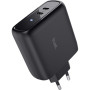 Зарядний пристрій Trust Maxo 65W 2xUSB-C PD black (25380_TRUST) Зарядний пристрій Trust Maxo 65W 2xUSB-C PD black (25380_TRUST)