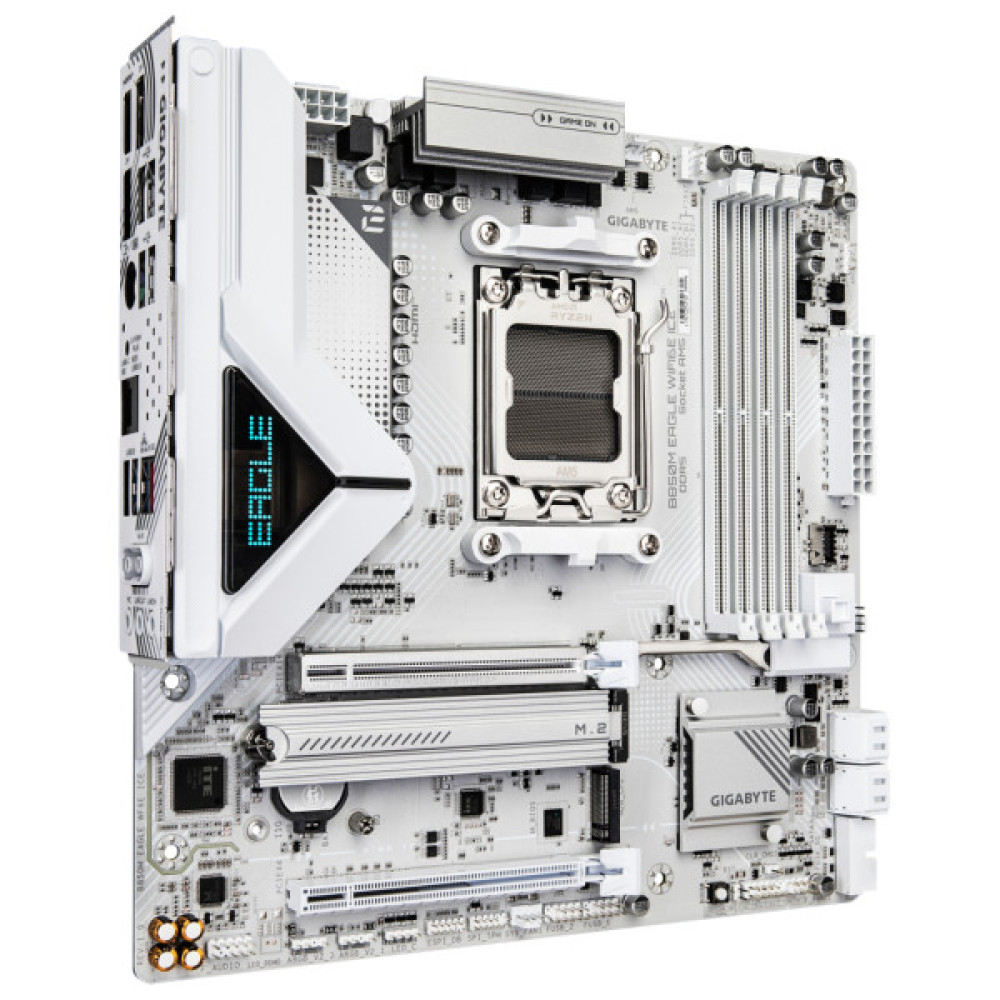 Материнська плата GIGABYTE B850M EAGLE WF6E ICE