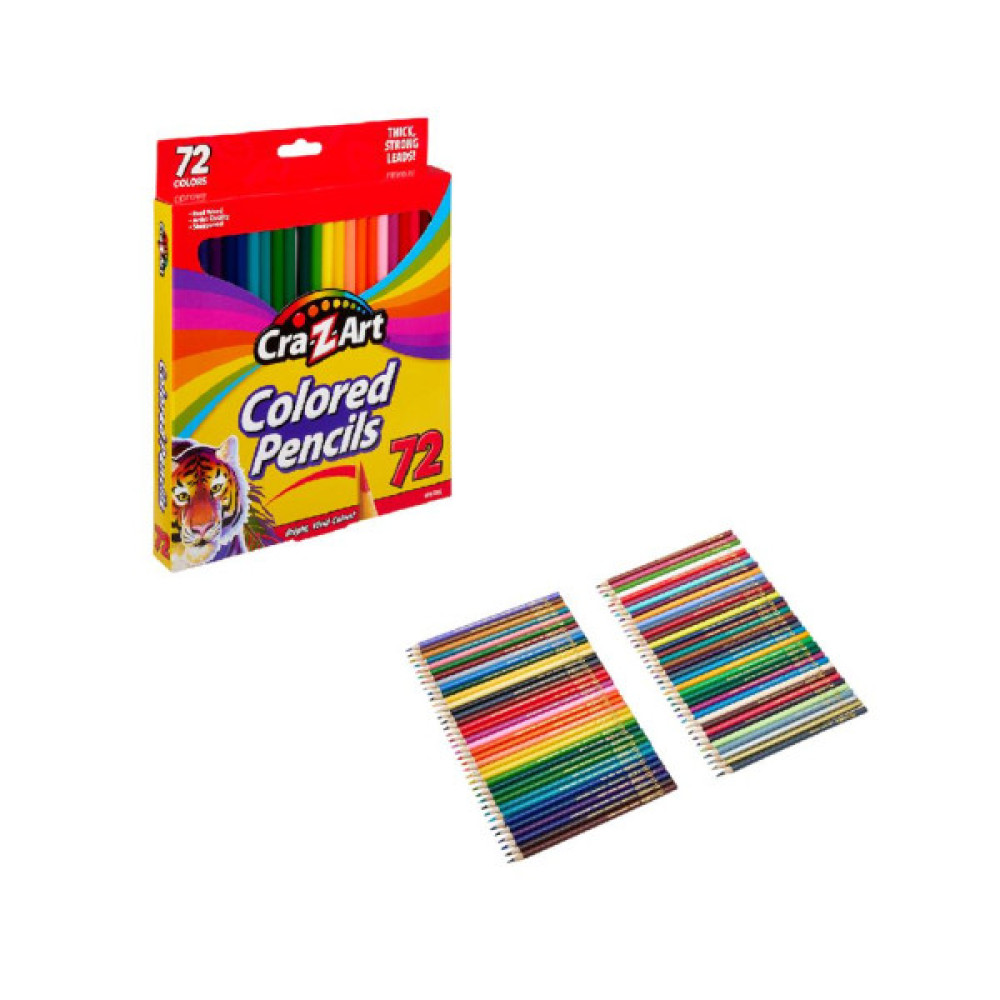 Олівці кольорові Cra-Z-Art 72 кольорів (10402CRA)