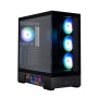 Корпус Zalman P40 DS без БЖ, 2xUSB3.0, 1x Type C, 3x120мм ARGB Reverse, 1x120мм ARGB, VGA 420мм, LCS ready, TG Side/Front Panel, Display, ATX, чорний Корпус Zalman P40 DS без БЖ, 2xUSB3.0, 1x Type C, 3x120мм ARGB Reverse, 1x120мм ARGB, VGA 420мм, LCS ready, TG Side/Front Panel, Display, ATX, чорний