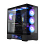 Корпус Zalman P40 DS без БЖ, 2xUSB3.0, 1x Type C, 3x120мм ARGB Reverse, 1x120мм ARGB, VGA 420мм, LCS ready, TG Side/Front Panel, Display, ATX, чорний Корпус Zalman P40 DS без БЖ, 2xUSB3.0, 1x Type C, 3x120мм ARGB Reverse, 1x120мм ARGB, VGA 420мм, LCS ready, TG Side/Front Panel, Display, ATX, чорний