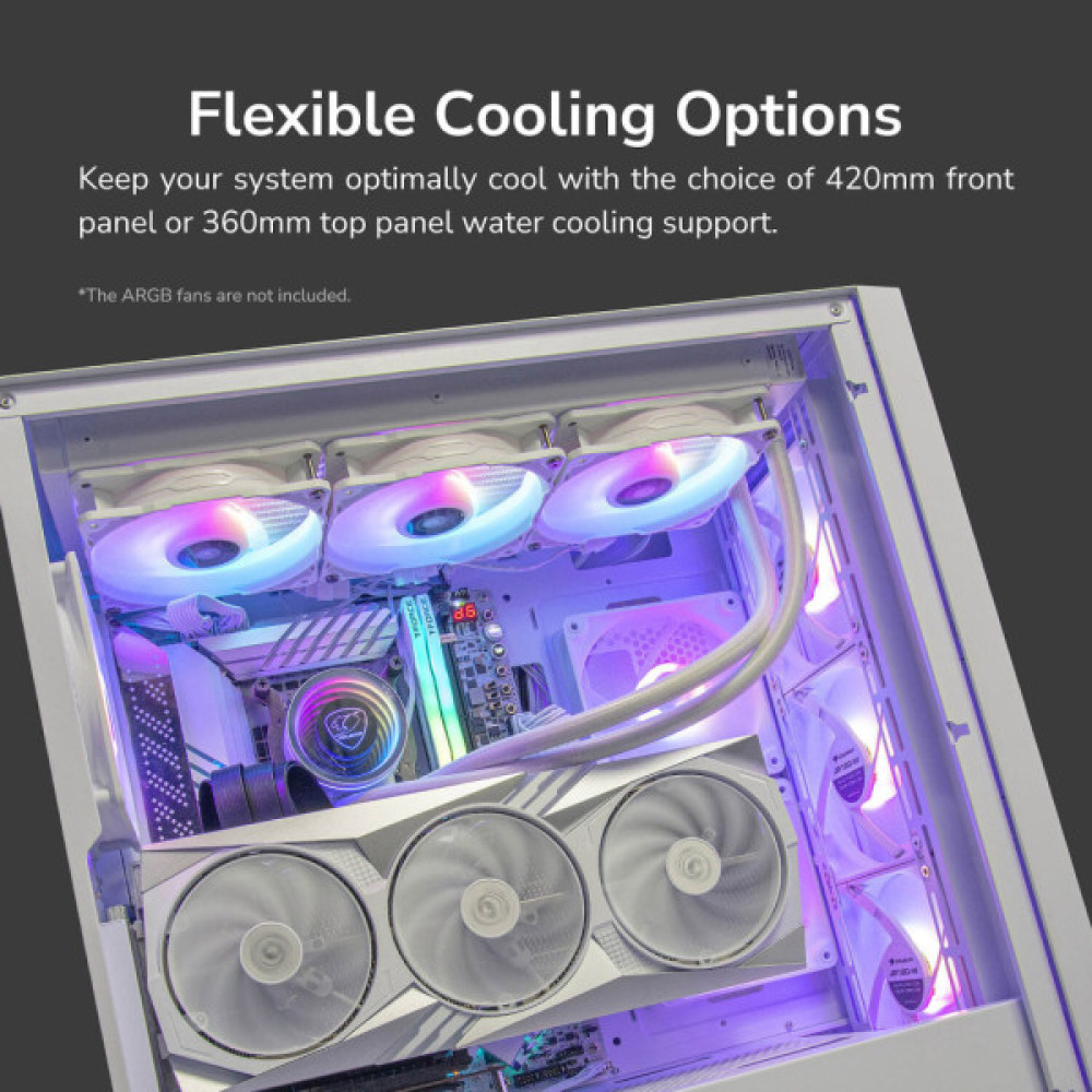 Корпус Cougar UNIFACE White Корпус Cougar UNIFACE White