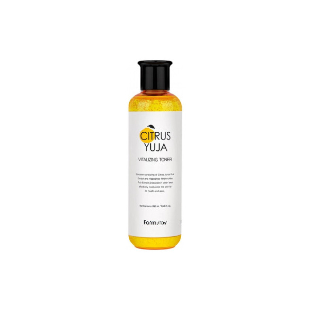 Тонік для обличчя FarmStay Citrus Yuja Vitalizing Toner 280 мл (8809809802011)