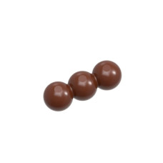Форма для шоколаду Chocolate World серія "New" Батончик з 3 кульками 18 г (12126 CW)