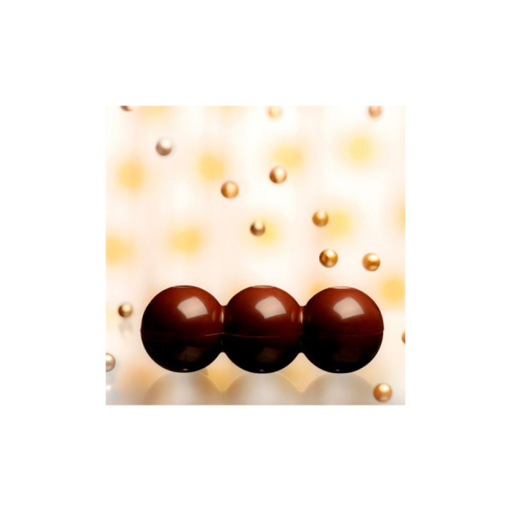 Форма для шоколаду Chocolate World серія "New" Батончик з 3 кульками 18 г (12126 CW)