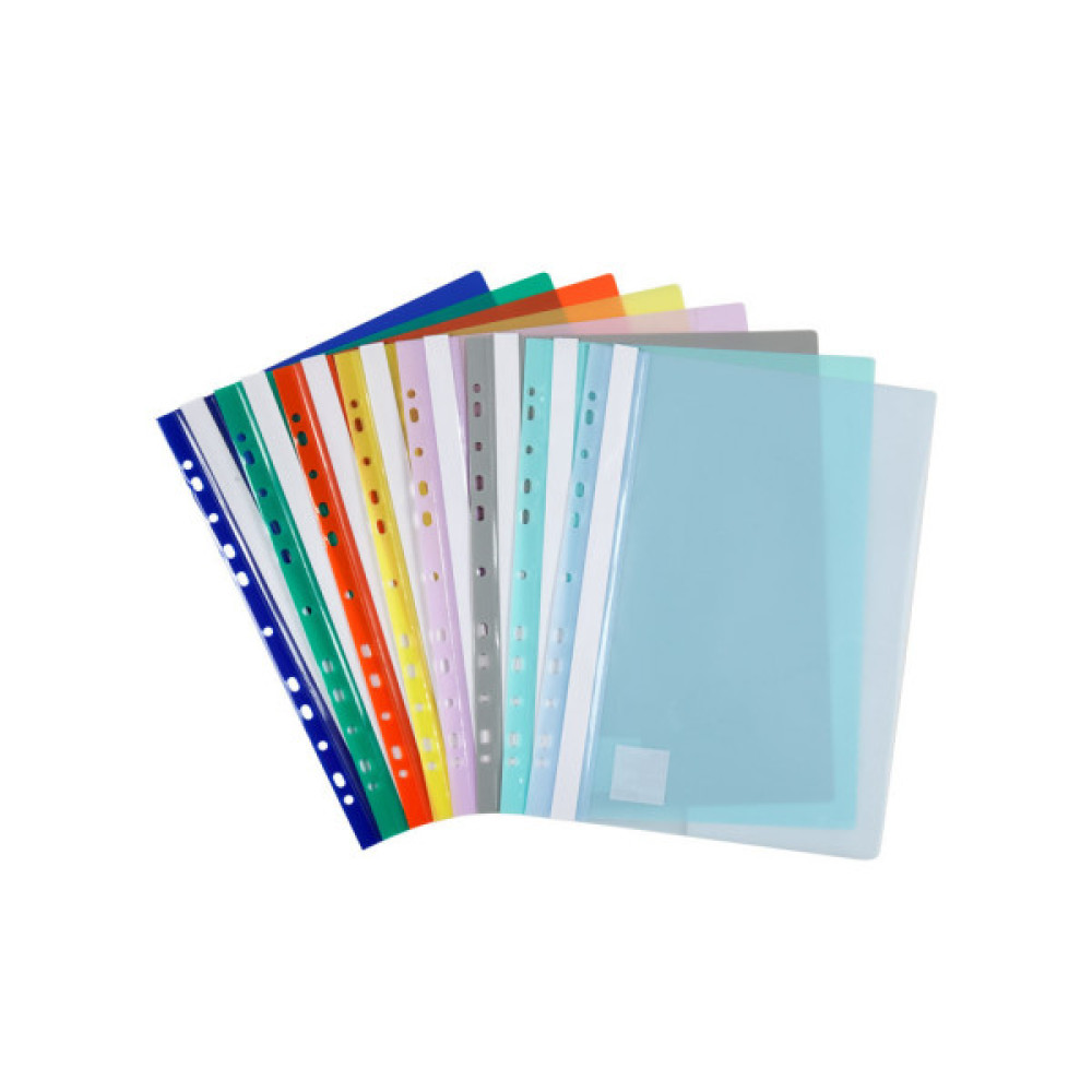 Папка-швидкозшивач Axent А4 з перфорацією 120/150 мкм Сіра (1318-12-A)