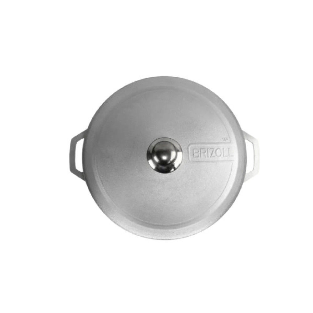 Каструля Brizoll алюмінієва з алюмінієвою кришкою 4 л (10-004-4)