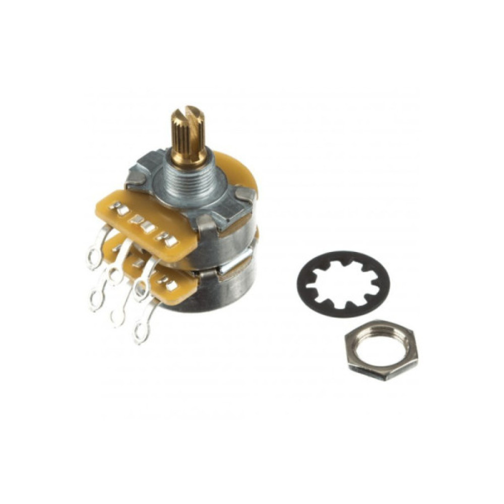 Потенціометр для гітари Fender Dual 500K/250K Split Shaft Potentiometer (301541)