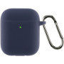 Чохол для навушників Armorstandart Silicone Case With Hook для Apple AirPods 2 Dark Blue (ARM59681) Чохол для навушників Armorstandart Silicone Case With Hook для Apple AirPods 2 Dark Blue (ARM59681)