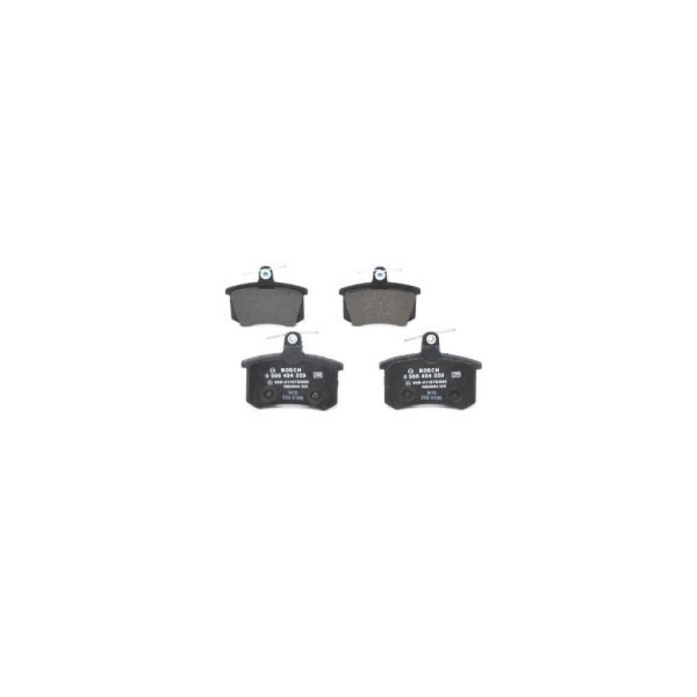 Гальмівні колодки Bosch 0 986 494 059 Гальмівні колодки Bosch 0 986 494 059