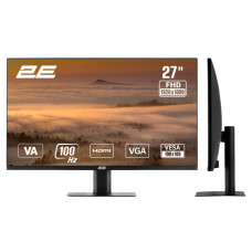 Монітор 2E 27" A2725B D-Sub, HDMI, VA, 100Hz