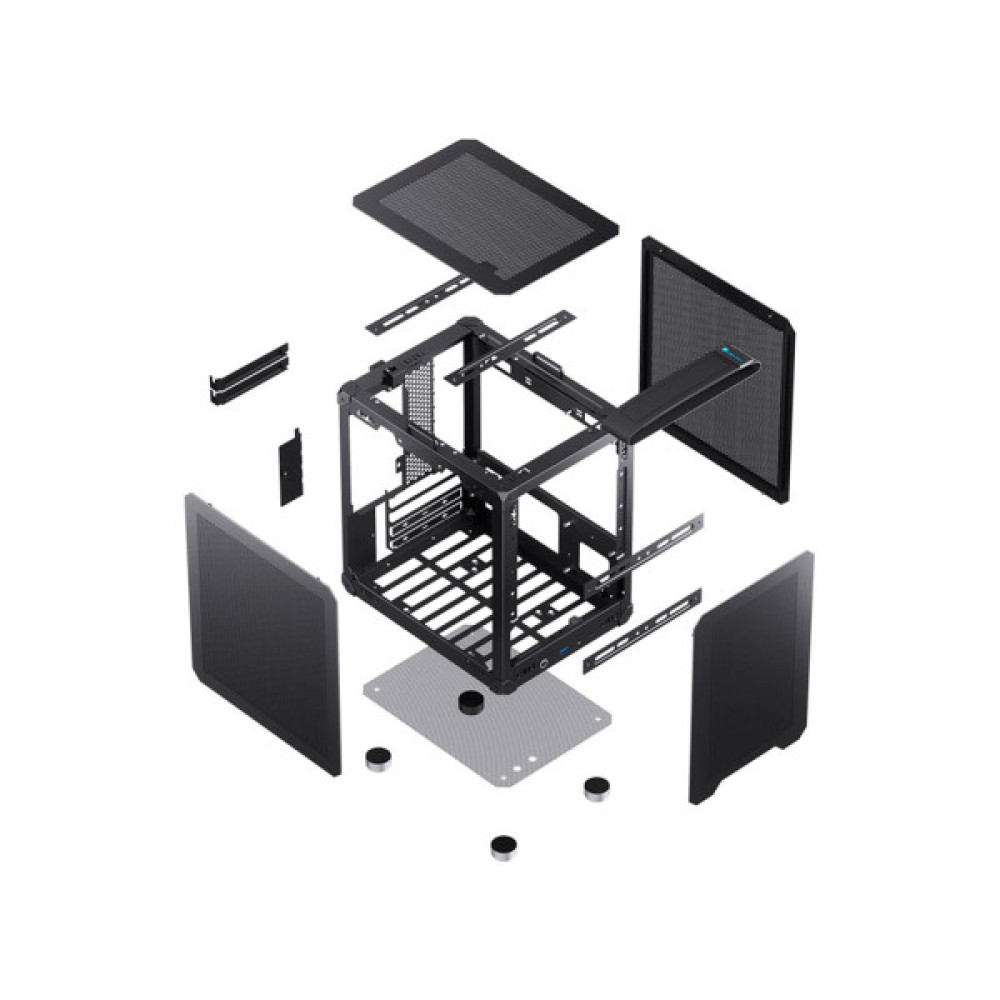 Корпус для ПК JONSBO C6 Handle Black