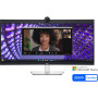 Монітор DELL 34" P3424WEB HDMI, DP, USB-C, RJ-45, MM, IPS, 3440x1440, 21:9, sRGB 99%, CURVED, HAS, Cam