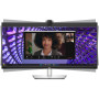 Монітор DELL 34" P3424WEB HDMI, DP, USB-C, RJ-45, MM, IPS, 3440x1440, 21:9, sRGB 99%, CURVED, HAS, Cam