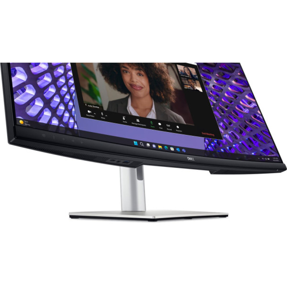 Монітор DELL 34" P3424WEB HDMI, DP, USB-C, RJ-45, MM, IPS, 3440x1440, 21:9, sRGB 99%, CURVED, HAS, Cam