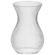 Ваза Trend Glass Asta Ribs 18 см (35446)