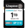 Карта пам'яті Kingston 1TB SDXC сlass 10 UHS-I U3 V30 Canvas Go Plus G4 (SDG4/1TB) Карта пам'яті Kingston 1TB SDXC сlass 10 UHS-I U3 V30 Canvas Go Plus G4 (SDG4/1TB)