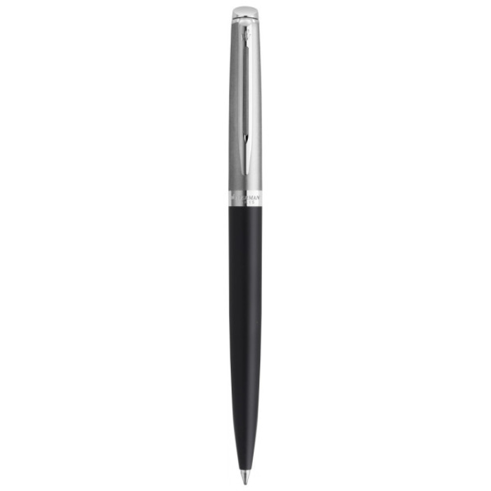 Ручка кулькова Waterman HEMISPHERE Essentials Metal Black Lacquer CT BP (22 006)