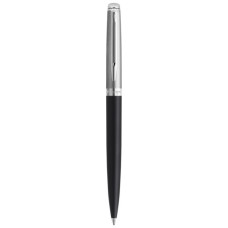 Ручка кулькова Waterman HEMISPHERE Essentials Metal Black Lacquer CT BP (22 006)