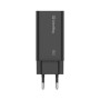 Зарядний пристрій ColorWay GaN3 Pro Power Delivery (USB-A + 2 USB TYPE-C) (65W) (CW-CHS039PD-BK) Зарядний пристрій ColorWay GaN3 Pro Power Delivery (USB-A + 2 USB TYPE-C) (65W) (CW-CHS039PD-BK)