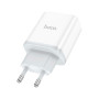 Зарядний пристрій HOCO C105A Stage 1xUSB-C PD20W + 1xUSB QC3.0 White (6931474782946) Зарядний пристрій HOCO C105A Stage 1xUSB-C PD20W + 1xUSB QC3.0 White (6931474782946)