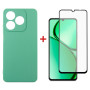 Чохол до мобільного телефона Dengos Realme C63 Soft + glass Mint (DG-KM-106) Чохол до мобільного телефона Dengos Realme C63 Soft + glass Mint (DG-KM-106)
