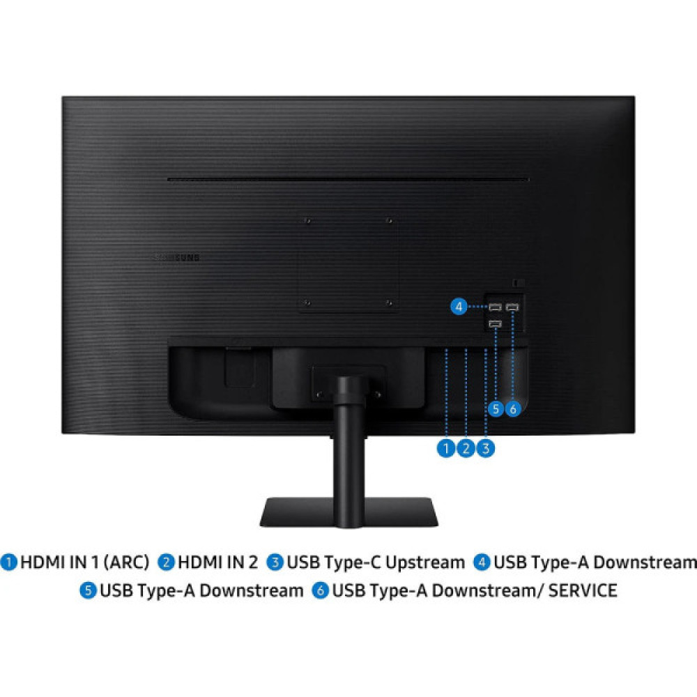 Монітор Samsung 32" S32FM702 2xHDMI, USB, Bluetooth, MM, VA, 3840x2160, 4ms