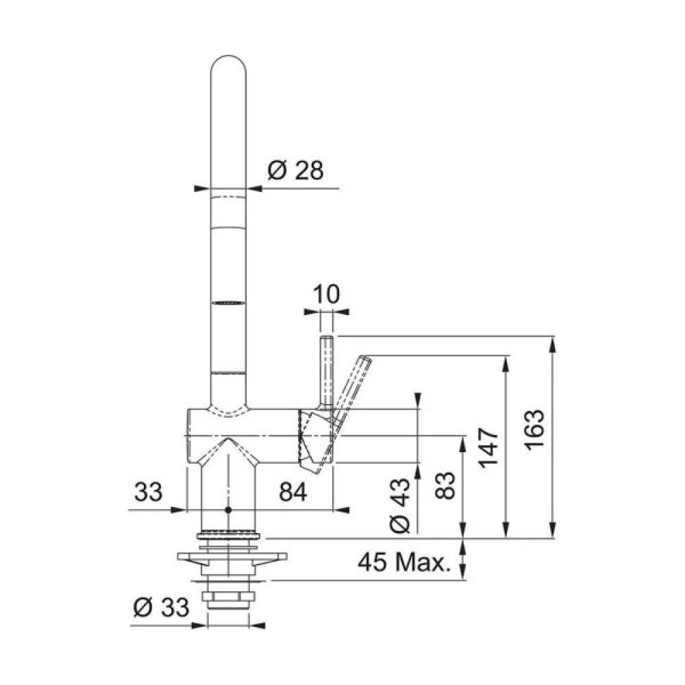 Змішувач Franke Active J (115.0653.401)