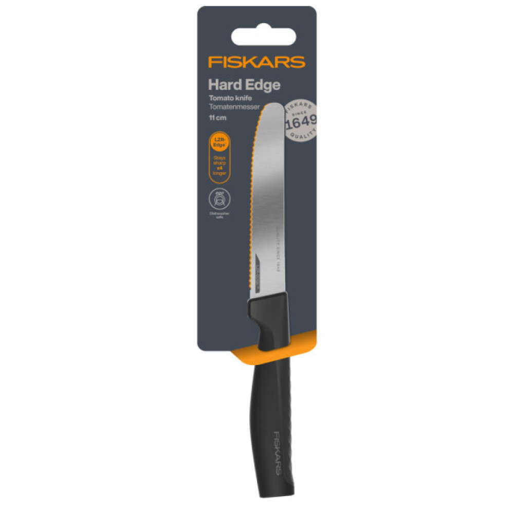 Кухонний ніж Fiskars Hard Edge для томатів 12 см (1054947)