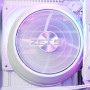 Процесорний кулер Zalman ZET5, ARGB LGA 1851, 1700, 1200, 115x, AM5, AM4,  4pin PWM, 3pin+5VARGB, TDP200W, білий