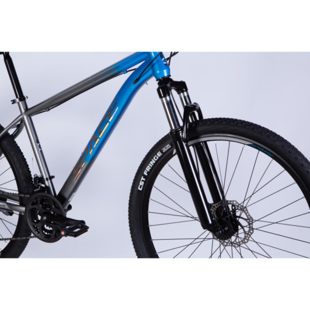Велосипед Space 27.5" MARS DD FR рама-17" ST 2026 синьо-сірий (OPS-SP-27.5-072)