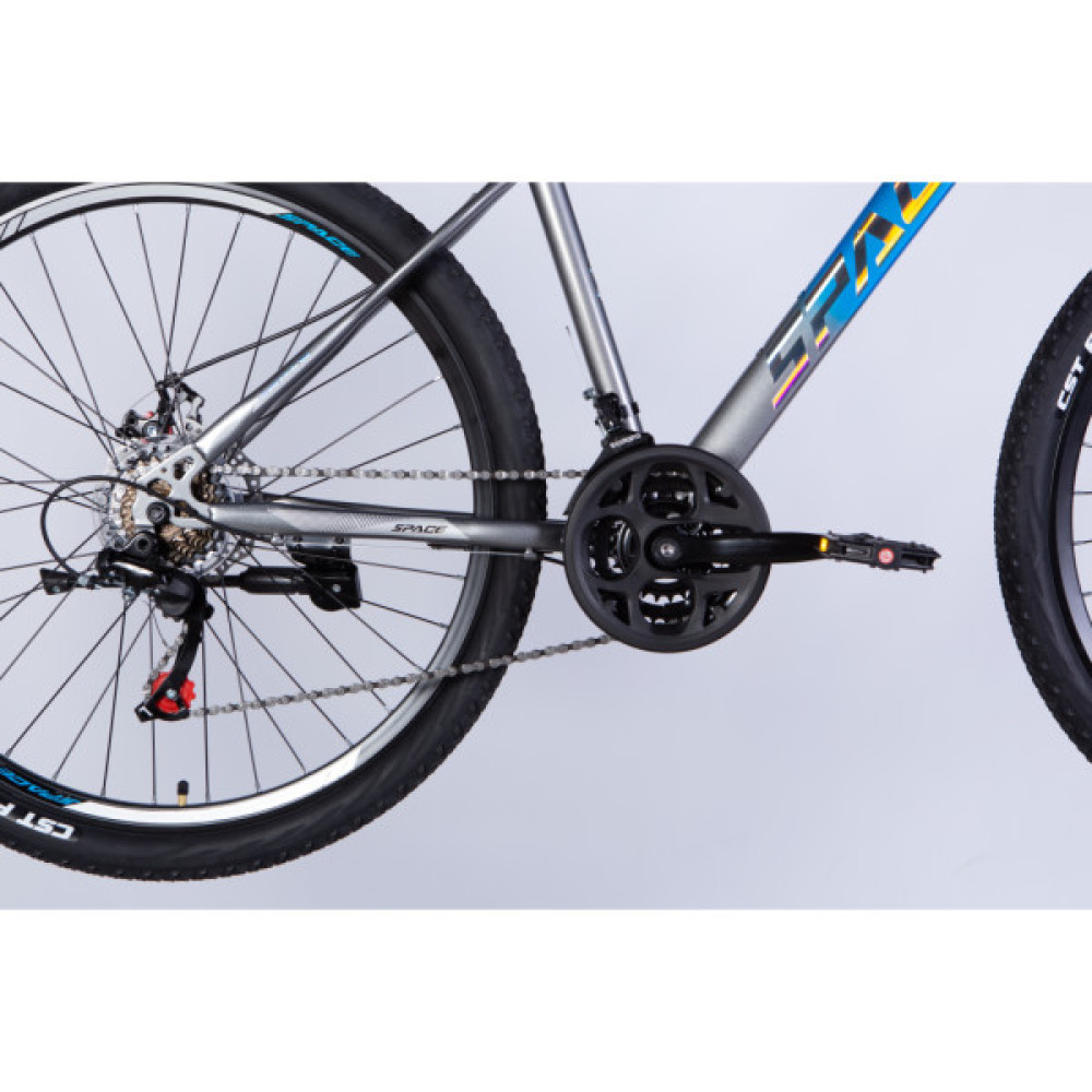 Велосипед Space 27.5" MARS DD FR рама-17" ST 2026 синьо-сірий (OPS-SP-27.5-072)