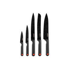 Набір ножів ARDESTO Black Mars 5 шт Black (AR2105BR)