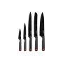 Набір ножів ARDESTO Black Mars 5 шт Black (AR2105BR)