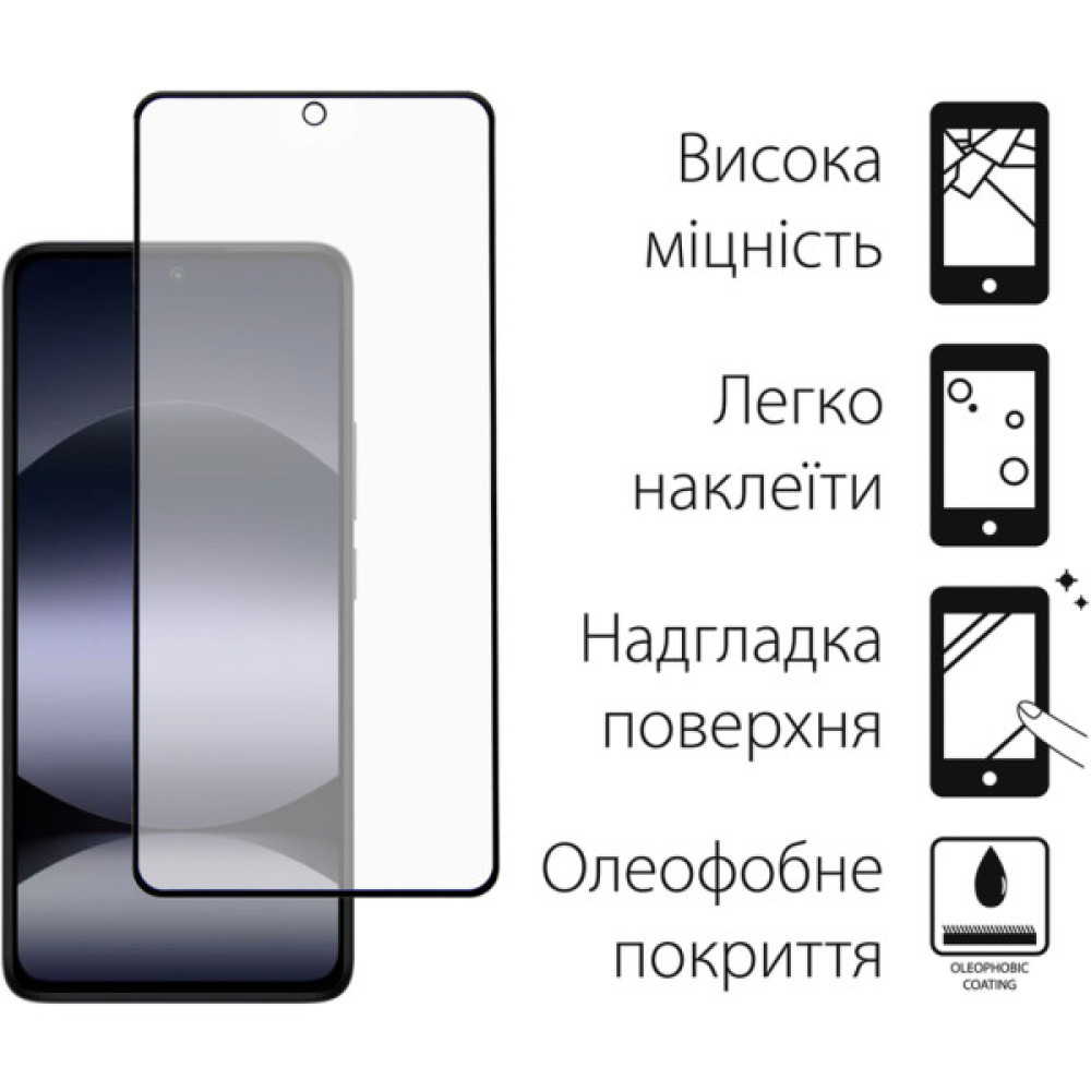 Скло захисне Dengos Xiaomi Redmi Note 14 4G/5G Kit (DG-TGSCP-08) Скло захисне Dengos Xiaomi Redmi Note 14 4G/5G Kit (DG-TGSCP-08)