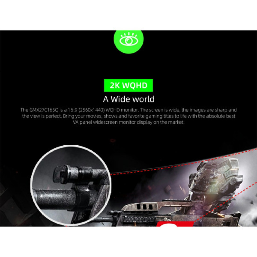 GAMEMAX GMX27C165Q