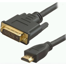 Кабель мультимедійний HDMI M to DVI M 1.8m 24+1pin Atcom (3808)