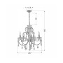 Люстра Candellux AURORA (35-73730) Люстра Candellux AURORA (35-73730)