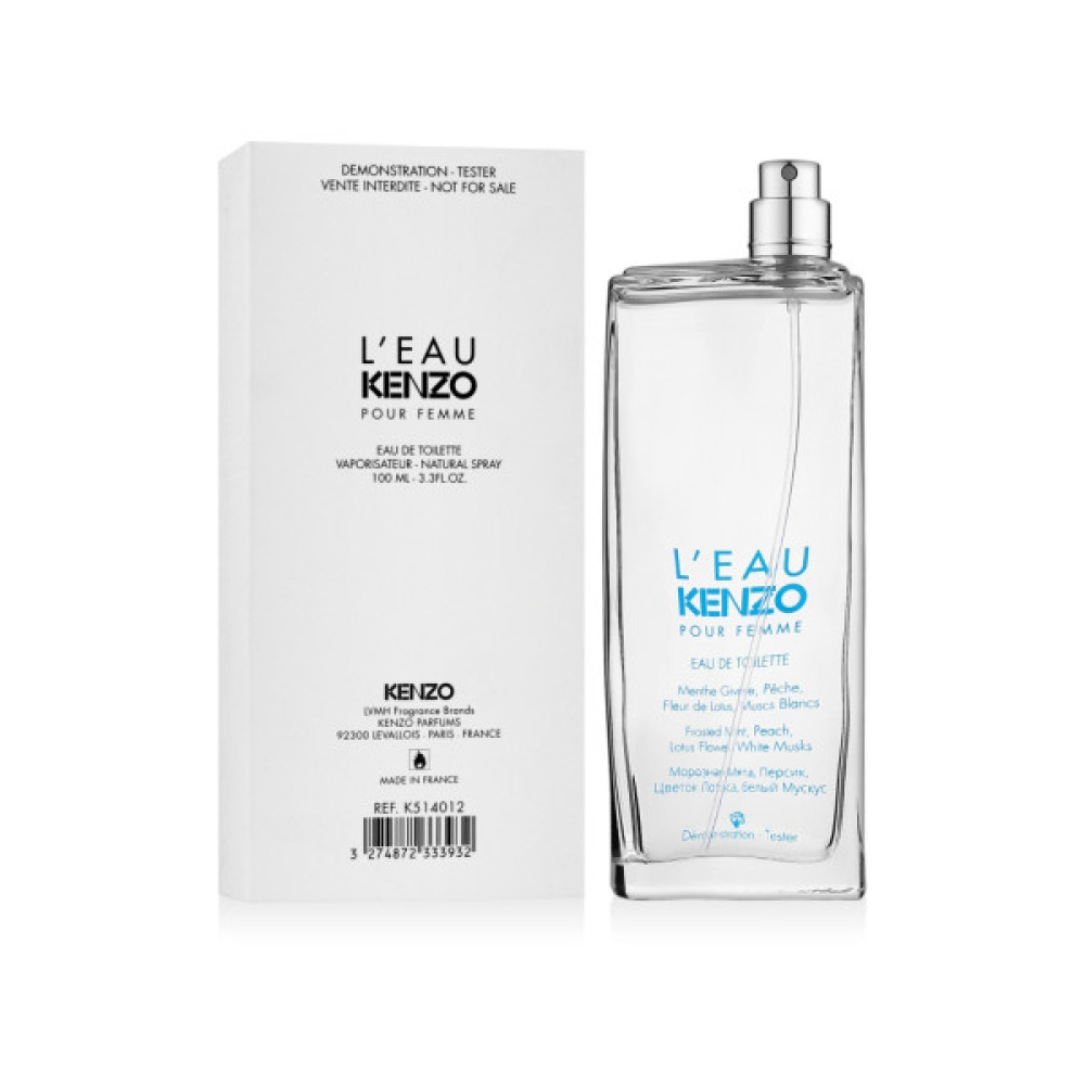 Туалетна вода Kenzo L'Eau Kenzo Pour Femme тестер 100 мл (3274872441002)