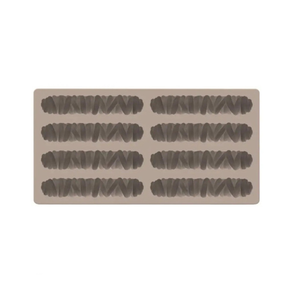 Форма для шоколаду Silikomart Kit Bar Magma 120x25 h10 мм, 116,5x23 h15, 29 мл x 8 (CH028 - KIT BAR MAGMA)